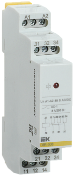 Реле промежуточное OIR 3 контакта 8А 48В AC/DC IEK в Находке