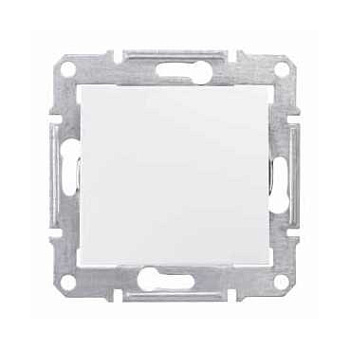 Выключатель одноклавишный SEDNA Schneider Electric белый в Находке