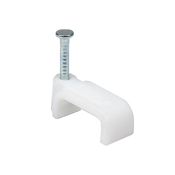 Скоба крепежная квадратная (плоская) (14мм.) (50шт.) EKF PROxima в Находке