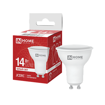 Лампа светодиодная LED-JCDRC-VC 14Вт 230В GU10 4000K 1260Лм IN HOME в Находке