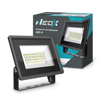 Прожектор светодиодный ДДО-8 20Вт 6500К 2000Лм 100лм/Вт IP65 NEOX в Находке