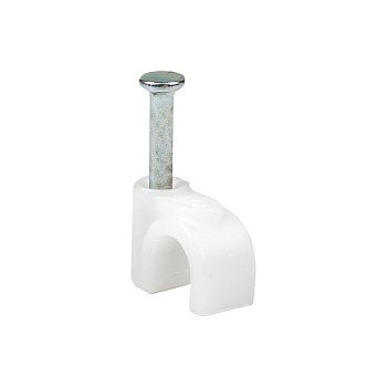 Скоба крепежная круглая  (5мм.) (50шт.) EKF PROxima в Находке