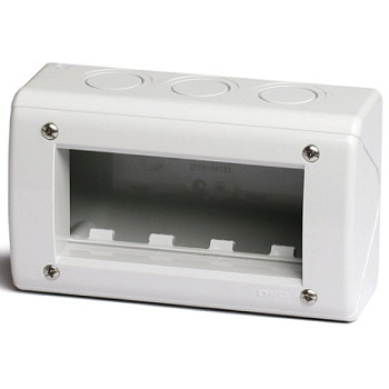 Модульная настенная коробка для электроустановочных изделий изделий VIVA, IP40,4мод. DKC в Находке