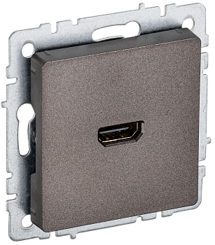 Розетка HDMI BRITE IEK бронза в Находке