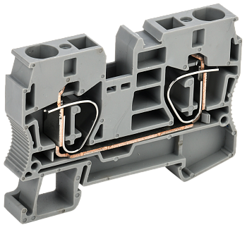 Клемма пружинная КПИ 2в-10 70А серый IEK в Находке