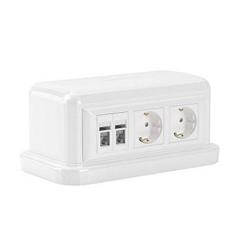 Напольная башенка BUS, 12 модулей, белая DKC в Находке