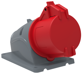 Розетка стационарная MAGNUM IEK ССИ-124 32А-6ч/380-415В 3Р+РЕ IP44 в Находке