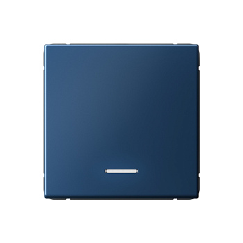 ARTGALLERY 1-клавишный ВЫКЛЮЧАТЕЛЬ с подсветкой, сх.1а, 10АХ, механизм, АКВАМАРИН в Находке