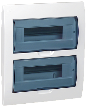 Бокс ЩРВ-П-24 модуля встраиваемый, пластик IP41 IEK в Находке