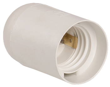 Ппл27-04-К02 Патрон подвесной пластик, Е27, белый, индивидуальный пакет, IEK в Находке