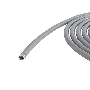 Металлорукав DN 35мм в гладкой ПВХ изоляции, Dвн 35,0 мм, Dнар 43,0, 25м, цвет серый DKC в Находке