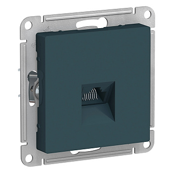 Розетка компьютерная AtlasDesign SE изумруд в Находке