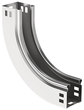 ESCA Поворот плавный 90град тип В10 50х100мм IEK в Находке