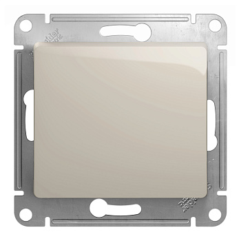 Переключатель одноклавишный Glossa SE молочный в Находке