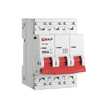 Выключатель нагрузки ВН-125N 3Р 100А PROXIMA EKF в Находке