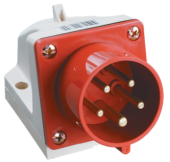 Вилка 525 стационарная 3Р+РЕ+N 32А 380В IP44 IEK в Находке