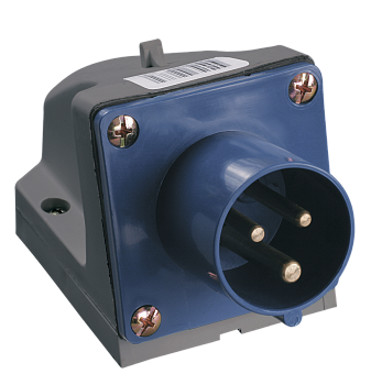 Вилка 513 стационарная 2Р+РЕ 16А 220В IP44 IEK в Находке