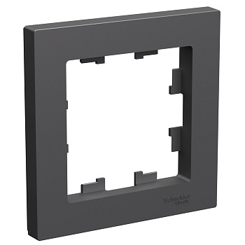 Рамка одинарная AtlasDesign SE базальт в Находке