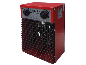 Тепловая электрическая пушка ТЭП-3000Н (компактная) Ресанта в Находке