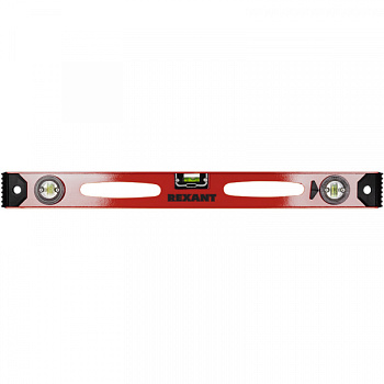 Уровень алюминиевый «Рельс», 600 мм, 3 глазка (1 поворотный) REXANT в Находке