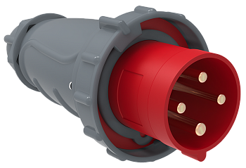 Вилка переносная MAGNUM IEK ССИ-034 63А-6ч/380-415В 3Р+РЕ IP67 в Находке