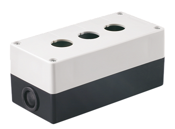 Корпус поста КП103 на 3 кнопки белый IEK в Находке