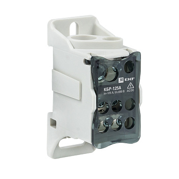Блок распределительный КБР на DIN-рейку и монтажную панель 125A EKF PROxima в Находке