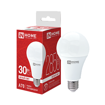 Лампа светодиодная LED-A70-VC 30Вт 230В Е27 4000К 2850Лм IN HOME в Находке