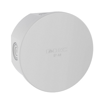 Коробка ответвительная с 4 кабельными вводами д.20мм, IP44, д.80х40мм DKC в Находке