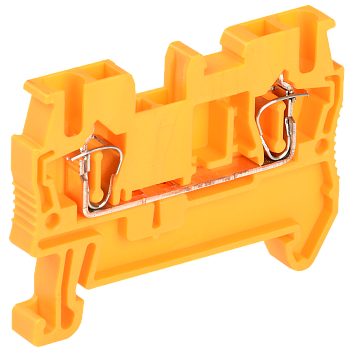 Клемма пружинная КПИ 2в-2,5 31А оранжевый IEK в Находке