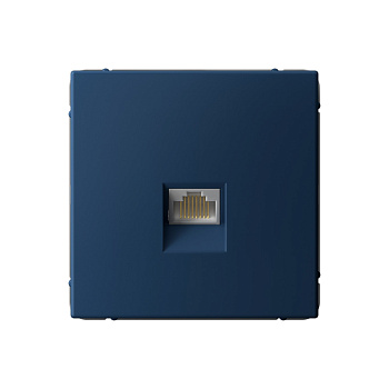 ARTGALLERY РОЗЕТКА компьютерная RJ45, кат. 6A, механизм, АКВАМАРИН в Находке