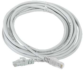 Коммутационный шнур (патч-корд), катигории 5Е UTP 5м серый GENERICA в Находке