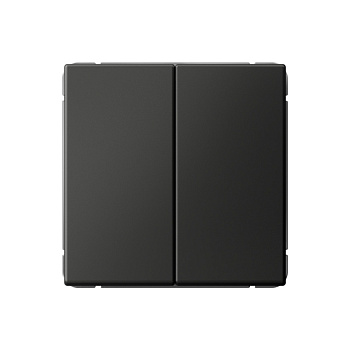 ARTGALLERY 2-клавишный ВЫКЛЮЧАТЕЛЬ, сх.5, 10АХ, механизм, БАЗАЛЬТ в Находке