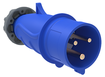 Вилка переносная MAGNUM IEK ССИ-013 16А-6ч/200-250В 2Р+РЕ IP44 в Находке