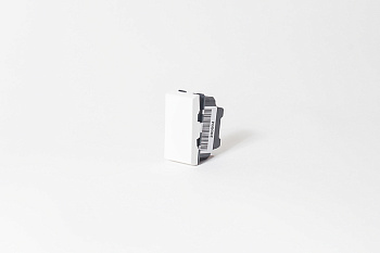 Выключатель SPL 22,5х45, 1 модуль, белый, с безвинтовым зажимом в Находке