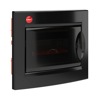 Щиток встраиваемый 8 мод.,IP 41 ,черный DKC в Находке