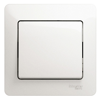 Выключатель одноклавишный Glossa SE перламутр в сборе в Находке