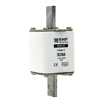 Плавкая вставка ППН-37 400/250А габарит 2 EKF PROxima в Находке