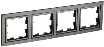 Рамка четырехместная BRITE IEK бронза в Находке