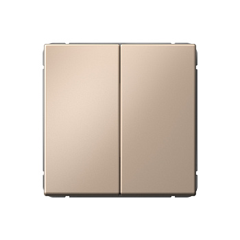 ARTGALLERY 2-клавишный ВЫКЛЮЧАТЕЛЬ КНОПОЧНЫЙ, сх.2, 10А, механизм, ПЕСОЧНЫЙ в Находке