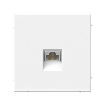 ARTGALLERY РОЗЕТКА компьютерная RJ45, кат. 6A, механизм, БЕЛЫЙ в Находке