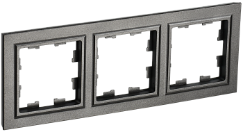 Рамка тройная BRITE IEK бронза в Находке