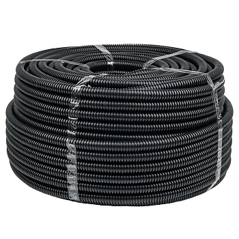 Труба гофрированная FRHF с зондом d20мм черная Plast EKF PROxima в Находке