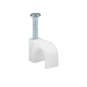 Скоба крепежная круглая  (6мм.) (50шт.) EKF PROxima в Находке