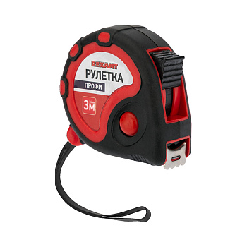 Рулетка измерительная «Профи» REXANT прорезиненный корпус 3мх16мм в Находке