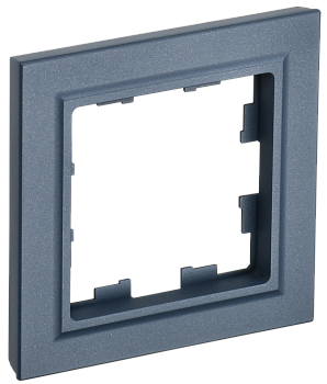 Рамка одинарная BRITE IEK маренго в Находке