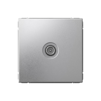 ARTGALLERY TV РОЗЕТКА проходная 4DB, механизм, АЛЮМИНИЙ в Находке