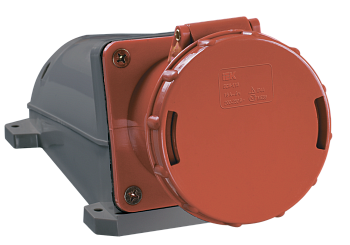 Розетка 135 стационарная 3Р+РЕ+N 63А 380В IP54 IEK в Находке