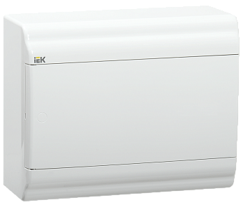 Бокс ЩРН-П-9 модулей навесн.пластик IP41 PRIME белая дверь IEK в Находке