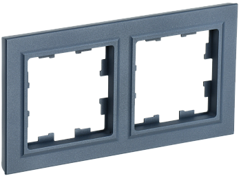 Рамка двойная BRITE IEK маренго в Находке